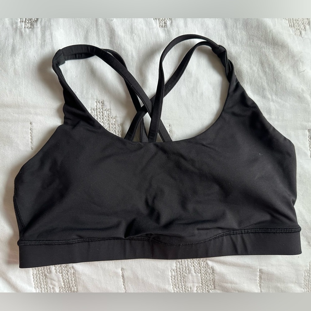 Lululemon Black Women's Sports Bra, sz 10